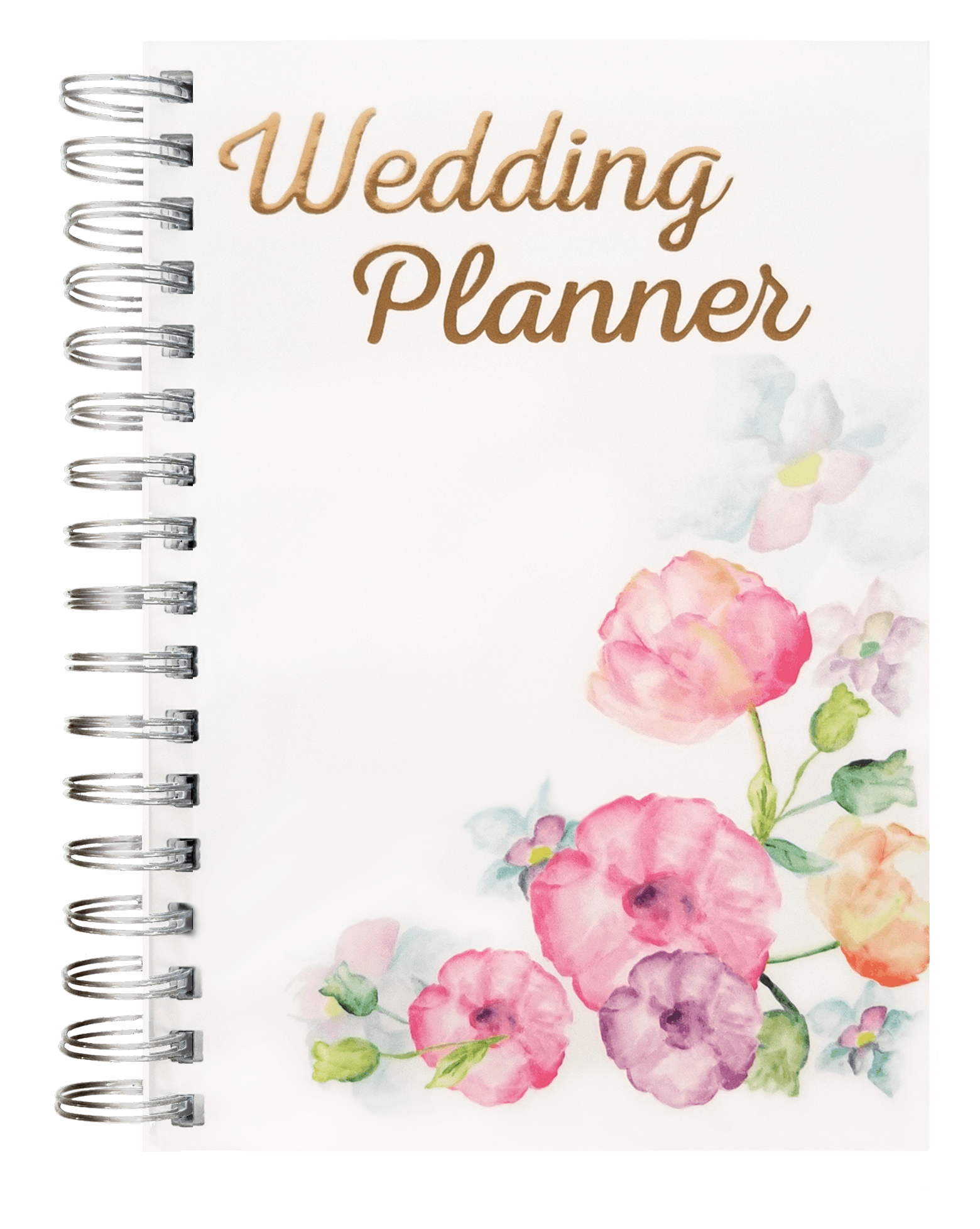 Wedding Planner w silver coil